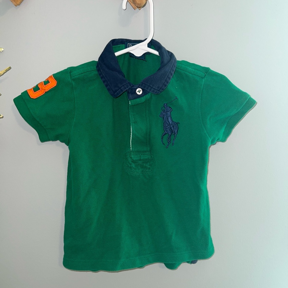 Ralph Lauren Short Sleeve Green Polo